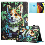 For Lenovo Tab P11 Gen 2 TB-350 Case Pattern Printing Leather Card Holder Tablet Cover