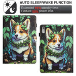 For Lenovo Tab P11 Gen 2 TB-350 Case Pattern Printing Leather Card Holder Tablet Cover
