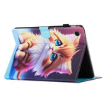 Lenovo Tab M10 (Gen 3) fodral med mönstertryck, korthållare, PU-läder, surfplatta