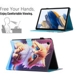 Lenovo Tab M10 (Gen 3) fodral med mönstertryck, korthållare, PU-läder, surfplatta