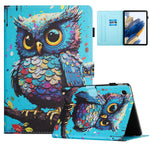 Lenovo Tab M10 (Gen 3) fodral med mönstertryck, korthållare, PU-läder, surfplatta