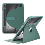 For Samsung Galaxy Tab S9+ / Tab S9 FE+ Case PC+TPU+PU Leather Stand Tablet Cover