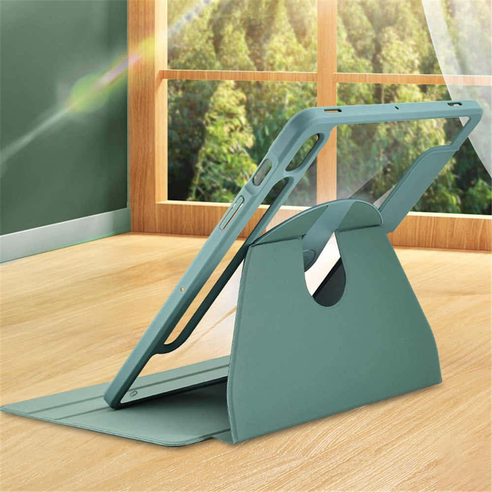 For Samsung Galaxy Tab S9+ / Tab S9 FE+ Case PC+TPU+PU Leather Stand Tablet Cover