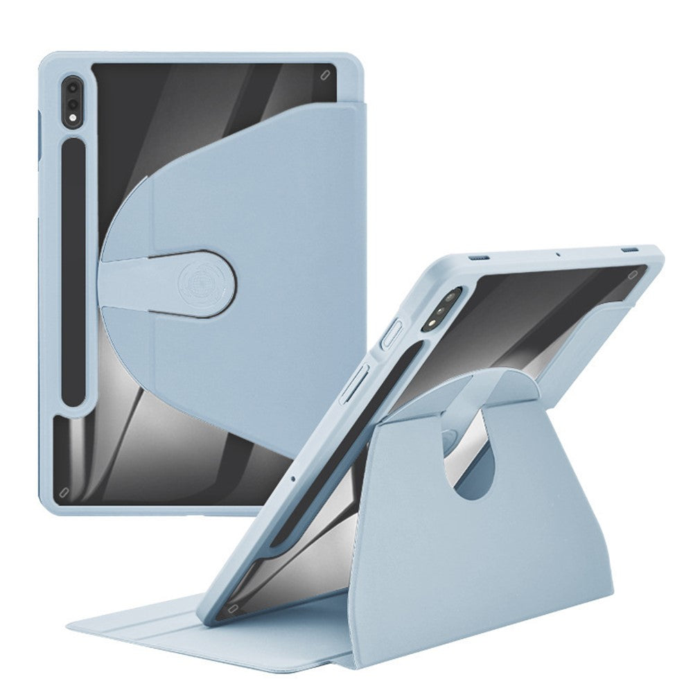 For Samsung Galaxy Tab S9+ / Tab S9 FE+ Case PC+TPU+PU Leather Stand Tablet Cover