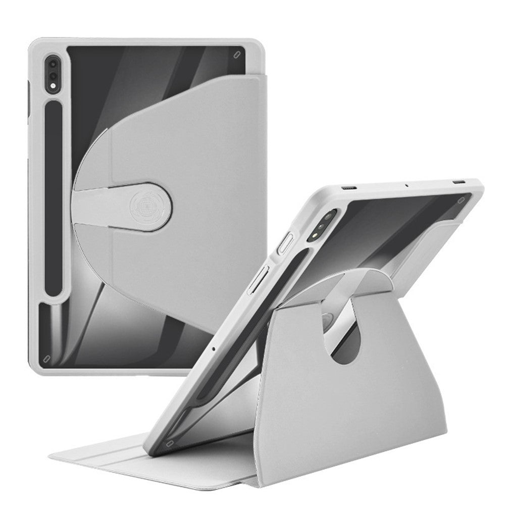 For Samsung Galaxy Tab S9+ / Tab S9 FE+ Case PC+TPU+PU Leather Stand Tablet Cover