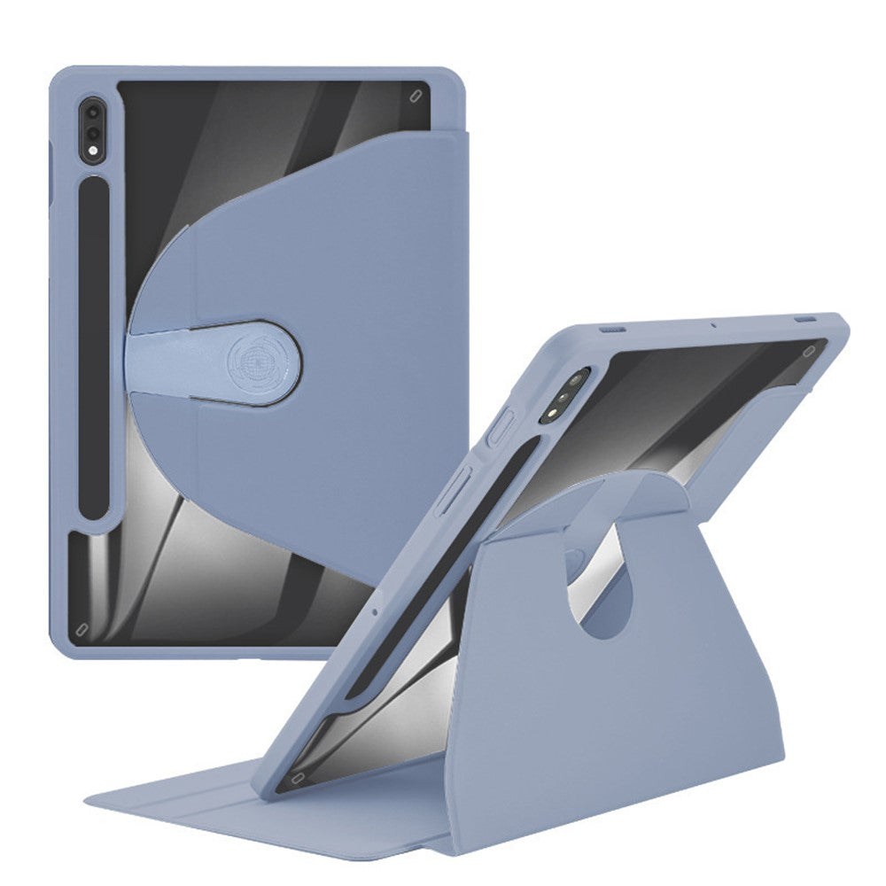 For Samsung Galaxy Tab S9+ / Tab S9 FE+ Case PC+TPU+PU Leather Stand Tablet Cover