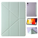 For Xiaomi Redmi Pad SE Case PU+Acrylic+TPU Stand Tablet Cover Auto Wake  /  Sleep Shockproof Case