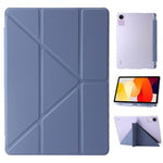 For Xiaomi Redmi Pad SE Case PU+Acrylic+TPU Stand Tablet Cover Auto Wake  /  Sleep Shockproof Case