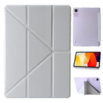 For Xiaomi Redmi Pad SE Case PU+Acrylic+TPU Stand Tablet Cover Auto Wake  /  Sleep Shockproof Case