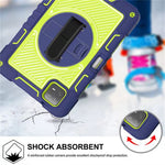 For Xiaomi Pad 6 / Pad 6 Pro Kickstand Cover Shock Absorbent Silicone+PC Tablet Case with Shoulder Strap