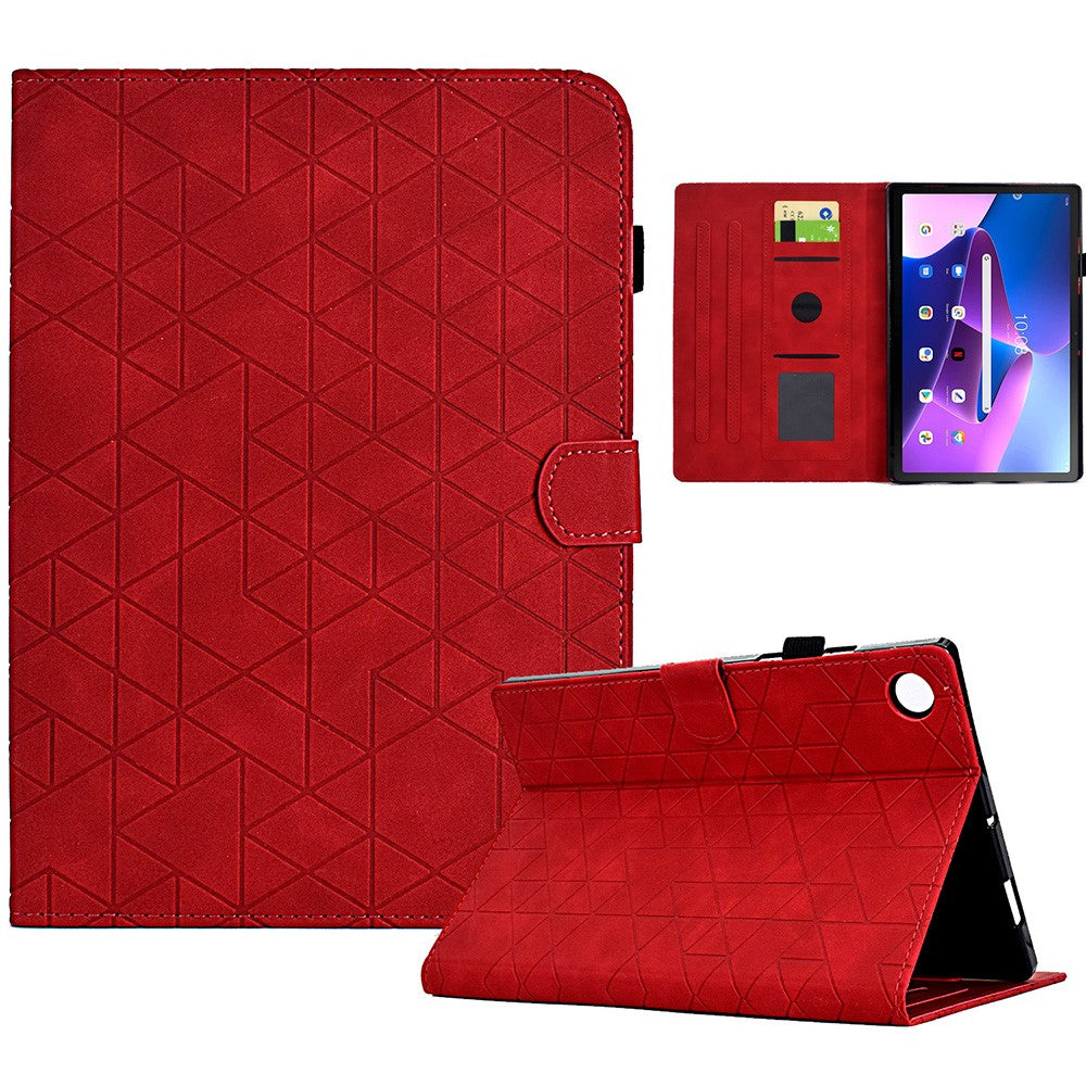 For Lenovo Tab M10 (Gen 3) Case PU Leather Tablet Cover with Card Holder