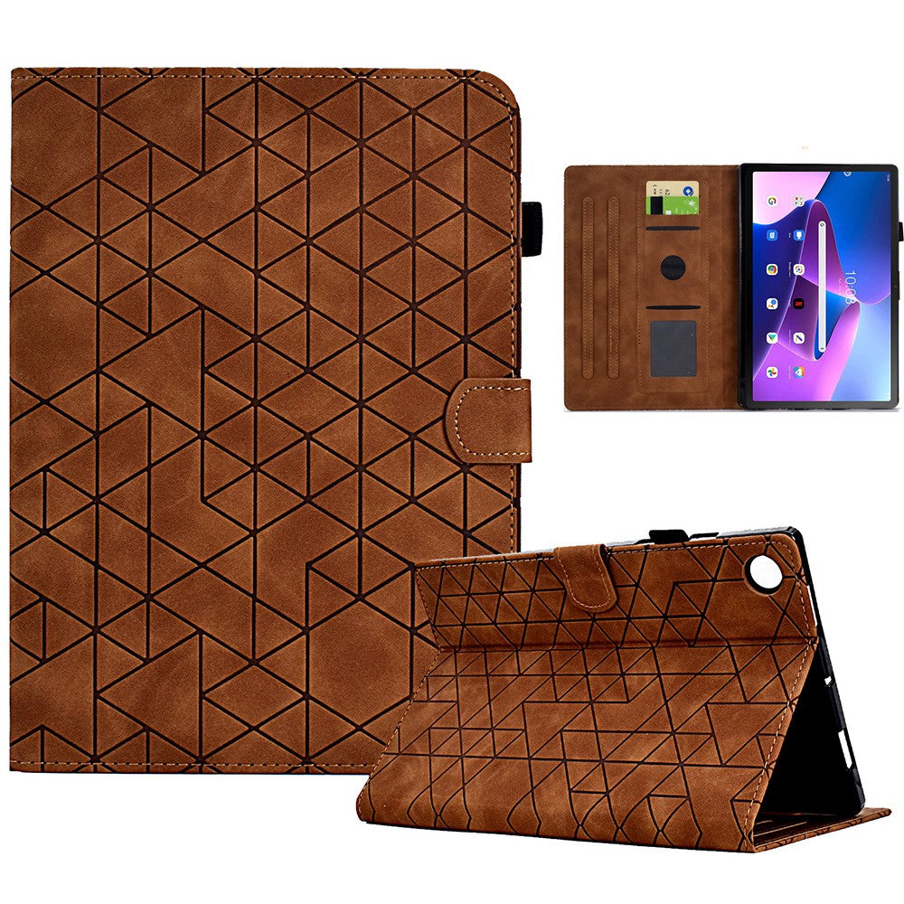 For Lenovo Tab M10 (Gen 3) Case PU Leather Tablet Cover with Card Holder