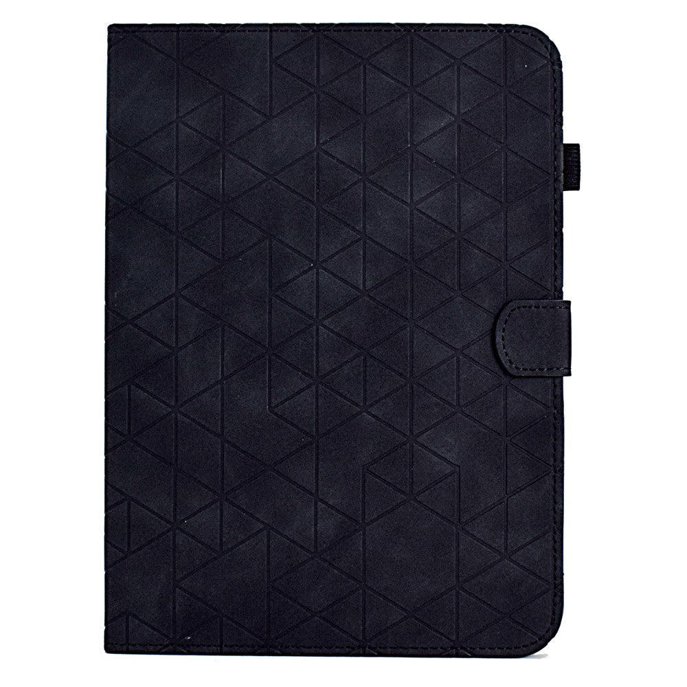 For Lenovo Tab M9 TB-310FU Case Rhombus Imprinted Stand Leather Tablet Cover