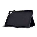 For Lenovo Tab M10 HD Gen 2 X306X Cover Stand Rhombus Imprinted Leather Tablet Case