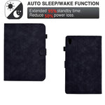 For Lenovo Tab M10 HD Gen 2 X306X Cover Stand Rhombus Imprinted Leather Tablet Case
