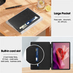 For Lenovo Tab P12 Stand Protective Cover PU Leather Wallet Tablet Case with Pencil Holder