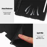 For Lenovo Tab P12 Stand Protective Cover PU Leather Wallet Tablet Case with Pencil Holder