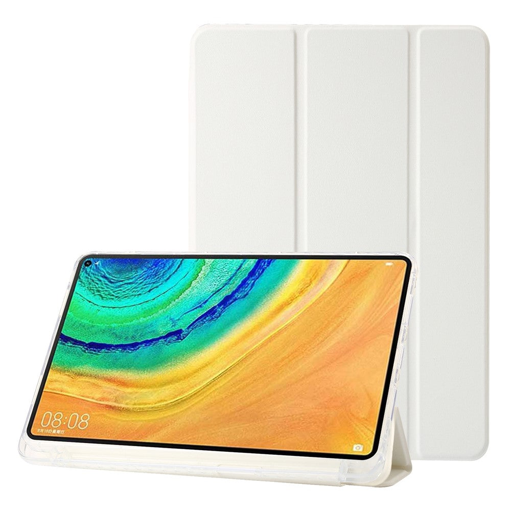For Huawei MatePad 10.4 (2022) / (2020) / Honor V6 Case Leather Tablet Cover with Tri-fold Stand