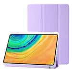 For Huawei MatePad 10.4 (2022) / (2020) / Honor V6 Case Leather Tablet Cover with Tri-fold Stand