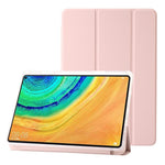 For Huawei MatePad 10.4 (2022) / (2020) / Honor V6 Case Leather Tablet Cover with Tri-fold Stand