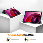 For Lenovo Tab M11 / Xiaoxin Pad 11 2024 Case Trifold Stand Pattern Printing Tablet Leather Cover