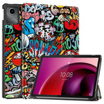 For Lenovo Tab M11 / Xiaoxin Pad 11 2024 Case Trifold Stand Pattern Printing Tablet Leather Cover