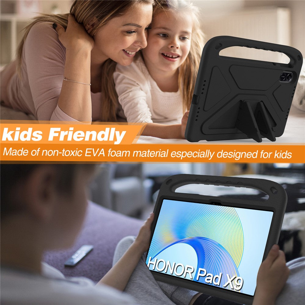 For Honor Pad X9 / X8 Pro EVA Case Hand Grip Kickstand Kids Tablet Cover
