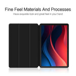 For Lenovo Tab M11 / Xiaoxin Pad 11 2024 Case PU Leather+TPU Anti-scratch Trifold Stand Tablet Cover