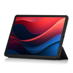For Lenovo Tab M11 / Xiaoxin Pad 11 2024 Case PU Leather+TPU Anti-scratch Trifold Stand Tablet Cover