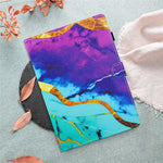 Lenovo Tab M10 Plus (3:e generationen) Smart Case PU-lädermönster stativ surfplatta