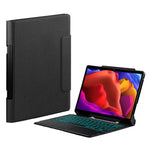 For Lenovo Yoga Pad Pro Backlight Touchpad Bluetooth-compatible Keyboard with Pen Slot Leather Tablet Case