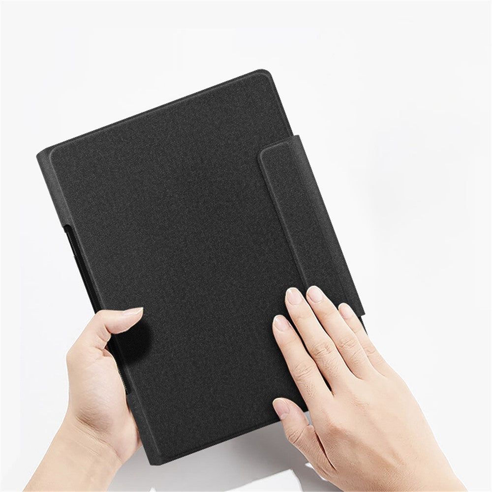 For Lenovo Yoga Pad Pro Backlight Touchpad Bluetooth-compatible Keyboard with Pen Slot Leather Tablet Case