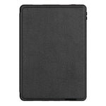 Til Samsung Galaxy Tab S9 FE+ Læderetui + Bluetooth-kompatibelt tastatur med baggrundsbelysning og trackpad