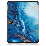 For OnePlus Pad Go / Oppo Pad Air 2 Smart Cover Full-Body Tri-fold Stand Pattern Tablet Case