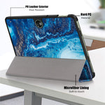 For OnePlus Pad Go / Oppo Pad Air 2 Smart Cover Full-Body Tri-fold Stand Pattern Tablet Case