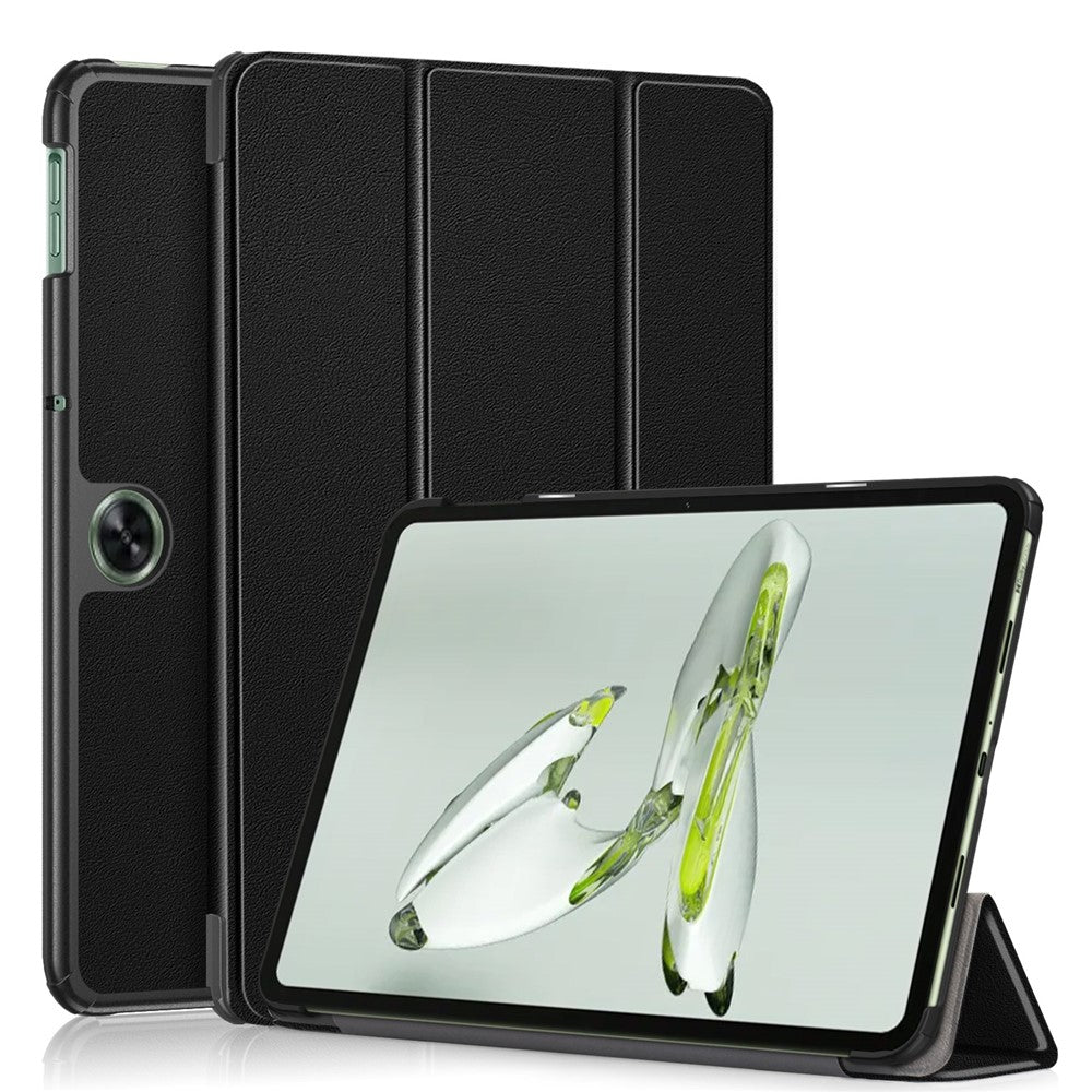 PU Lædercover til OnePlus Pad Go / Oppo Pad Air 2 / Pad Neo Trefoldigt Standert Tabletcover