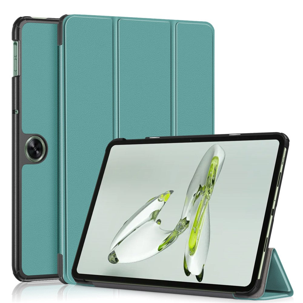PU Lædercover til OnePlus Pad Go / Oppo Pad Air 2 / Pad Neo Trefoldigt Standert Tabletcover
