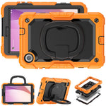 For Lenovo Tab M8 (4th Gen) 2024 TB-301XU / M8 (4th Gen) 2023 TB-300FU Case Rotary Kickstand Tablet Cover with Shoulder Strap