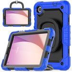 For Lenovo Tab M8 (4th Gen) 2024 TB-301XU / M8 (4th Gen) 2023 TB-300FU Case Rotary Kickstand Tablet Cover with Shoulder Strap