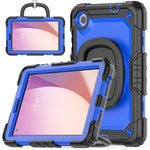 For Lenovo Tab M8 (4th Gen) 2024 TB-301XU / M8 (4th Gen) 2023 TB-300FU Case Rotary Kickstand Tablet Cover with Shoulder Strap