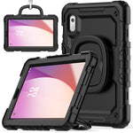 For Lenovo Tab M9 TB-310FU / Lenovo K9 TB310 Kickstand Case PC+Silicone Tablet Cover with Shoulder Strap