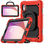 For Lenovo Tab M9 TB-310FU / Lenovo K9 TB310 Kickstand Case PC+Silicone Tablet Cover with Shoulder Strap