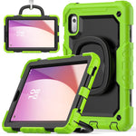 For Lenovo Tab M9 TB-310FU / Lenovo K9 TB310 Kickstand Case PC+Silicone Tablet Cover with Shoulder Strap