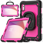 For Lenovo Tab M9 TB-310FU / Lenovo K9 TB310 Kickstand Case PC+Silicone Tablet Cover with Shoulder Strap