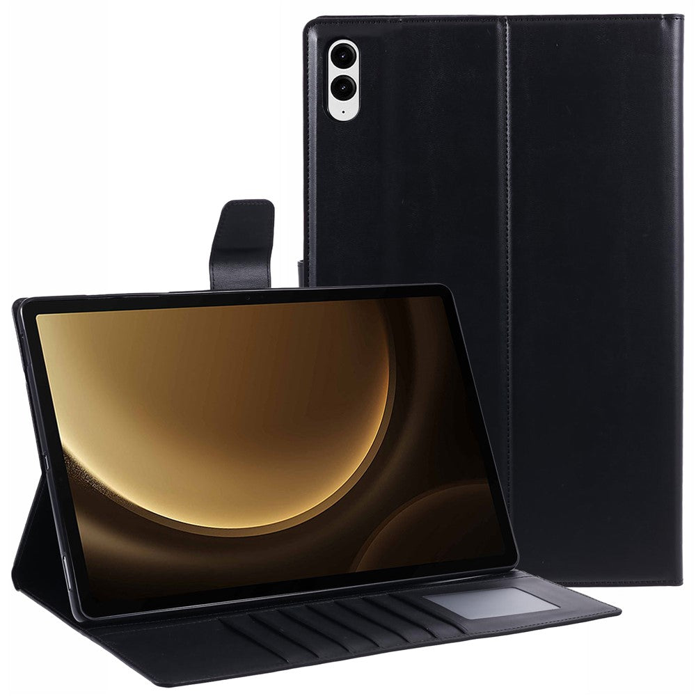 HANMAN Mill Series for Samsung Galaxy Tab S9 FE+ /  Tab S9+ /  Tab S8+ / Tab S7+ / Tab S7 FE Case Leather Stand Wallet Tablet Cover