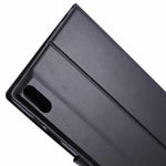 HANMAN Mill Series for Samsung Galaxy Tab S9 FE+ /  Tab S9+ /  Tab S8+ / Tab S7+ / Tab S7 FE Case Leather Stand Wallet Tablet Cover