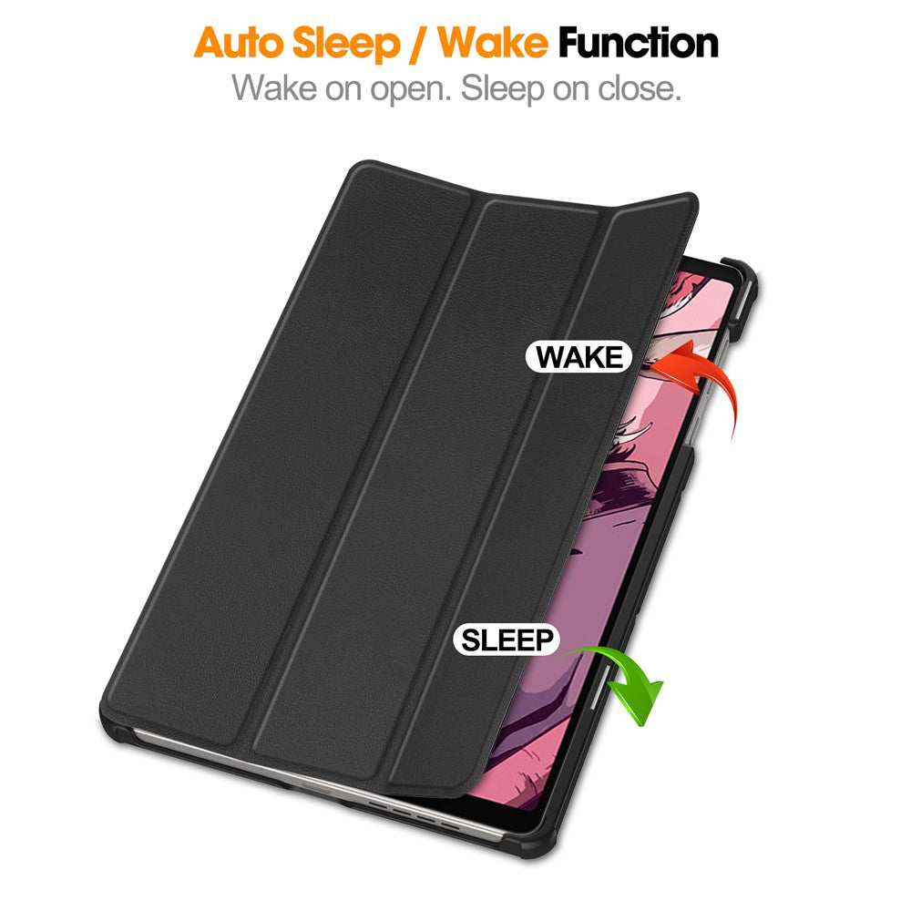 For Lenovo Legion Y700 (2023) / Tab Gen 2 Tri-Fold Stand Leather Case Tablet Cover