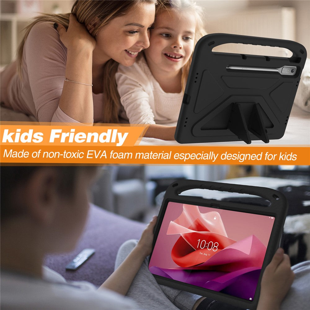 For Lenovo Tab P12 EVA Case Handle Shockproof Kid-Friendly Tablet Cover