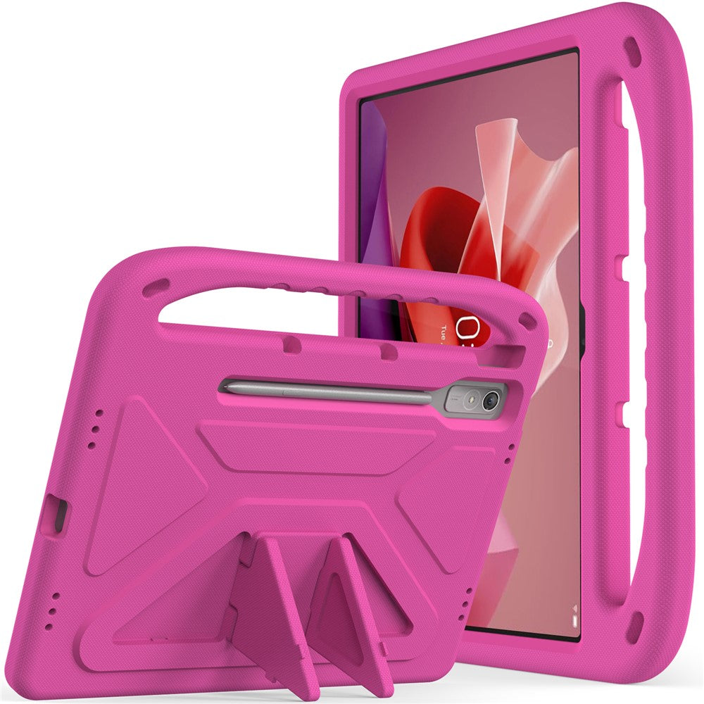 For Lenovo Tab P12 EVA Case Handle Shockproof Kid-Friendly Tablet Cover