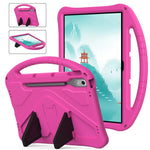 Lenovo Tab P12-fodral EVA-surfplatta med ergonomiskt handtag och vikbart stöd